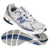 New Balance Women's Wrw760 Fitness Walking Shoe,White/Blue,8.5 2A