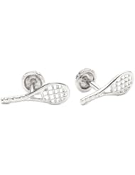 ROTENIER "Novelty" Sterling Silver Tennis Racquet and Ball Cufflinks