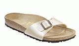 Birkenstock slippers Madrid from Birko-Flor in Graceful Antique Lace with a regular insole
