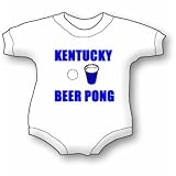 Kentucky Beer Pong Baby Ultrasoft Onesie