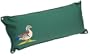 Hatteras Hammocks B-DUCK  Large Green Linen Pillow with Duck Embroidery