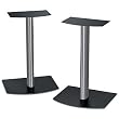 Bose FS-1 Bookshelf Speaker Floor Stands (pair) - Black and Silver