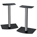 Bose FS-1 Bookshelf Speaker Floor Stands (pair) - Black and Silver