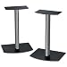 Bose FS-1 Bookshelf Speaker Floor Stands (pair) - Black and Silver