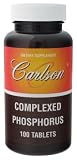 Carlson Laboratories - Complexed Phosphorus, 200 mg, 100 tablets