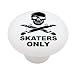 Skaters Only Skull and Cross Boards Decorative High Gloss Ceramic Drawer Knob
