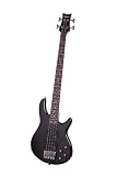 Schecter Raiden Custom-4 Bass Left Handed - Black