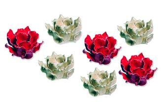 Rose Votive Red