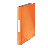 Produkt-Bild: Leitz Ringbuch Bebop A4 Pp, 25Mm, Orange, 4 Ringe