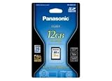 Panasonic 12gb Class 4 Sd Card Up To 20mbs Silver Line