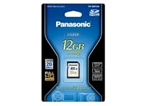 Panasonic 12GB Class 4 SD Card up to 20MB/s - Silver line
