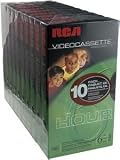 RCA - Rca T120H10PK rca T120h10pk Standard-grade Daily-use Vhs Video Tapes