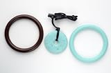 Teething Bling Jade and Brown Gift Set