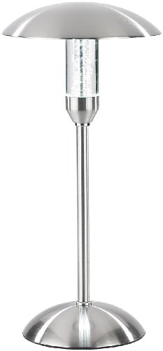Lunartec LED-Tischlampe aus gebürstetem