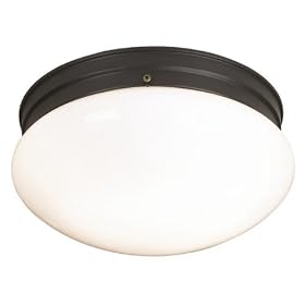 Mushroom Bronze 10 Wide Ceiling Light Fixture by LAMPS PLUS