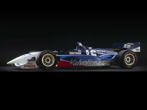 Archival Canvas and Photographic Limited Edition Art Print Reynard 96I Ford XD Cosworth Side - 1996 18" x 24"