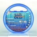 Sanyo eneloop Power Pack Starterkit Set mit Ladeger�t mit AA, AAA Akkus, C und D Adaptern