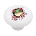 Tree Frog Burst Decorative High Gloss Ceramic Drawer Knob