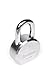 Sesamee 93602 Large Rekeyable Round Body Solid Steel Padlock with 1" Boron Shackle, Keyed Different - 36 Pack
