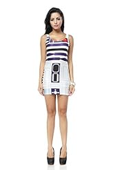 Sexy General Print Polyester/Spandex Sleeveless Bandage Dress/Club Dress  with a Brush/Sweep Train 