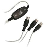 USBMIDIInputOutputCableConverterPCNotebook