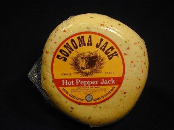 Sonoma Hot Pepper Jack - 2 5lb Wheels by Cheese Express
