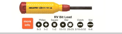 Megapro RV 15in1 Mult-bit Screwdriver