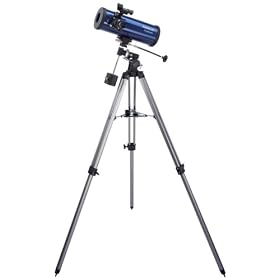 Tasco Galaxsee 375mm x 4 1/2" Mid Tube Reflector Telescope w/EQ Mount