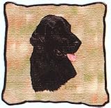 Flatcoated Retriever Pillow - 17 x 17 Pillow