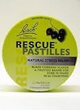 Bach Flower Remedies Rescue Pastilles Black Currant -- 50 Pastilles