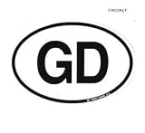 Grateful Dead - GD Sticker