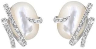 CZ EAR1198 C.Z M-O-P EARRING
