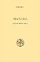Manuel pour mon fils (Sources chretiennes) (French Edition)