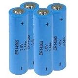 Expocell AA Size Lithium Battery 3.6V & 2400 mAh (4 Pack)