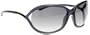 TOM FORD JENNIFER TF08 Sunglasses GRADIENT SMOKE / TRANSPARENT DARK GREY B5 61-16-120