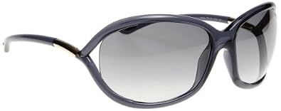 Click here to buy TOM FORD JENNIFER TF08 Sunglasses GRADIENT SMOKE TRANSPARENT DARK GREY B5 61-16-120 by Tom Ford.