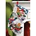 Bucilla 18-Inch Christmas Stocking Felt Applique Kit, Snow Fun