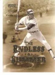 2001 Upper Deck Hall of Famers Endless Summer #ES10 Willie Mays - San Francisco Giants (Baseball Cards)