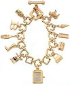 Burberry Womens Gold Charm Watch 5202