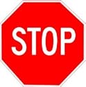 Stop Sign 18" x 18" Stop Sign aluminum