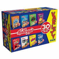 Kelloggs-Variety Cereal Pack, 30ct by Kelloggs
