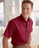 Devon and Jones Men's Short-Sleeve Titan Twill (D500S)
