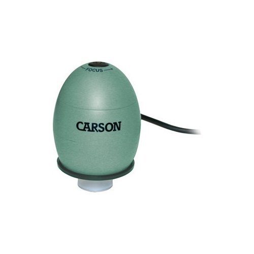 Best Price Carson Zorb USB Digital Microscope with 35X Optical Zoom, Safari Green