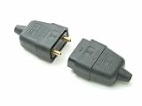 Review SMJ  / Smj 10 Amp 2 Pin Rubber Plug & Socket - Black