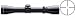 Leupold VX I 2-7x33mm Gloss Duplex Gun Scope 53743