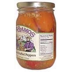 Stuffed Peppers mild and sweet: 3 jars Jake and Amos