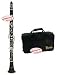Bartok Professional Bb Soprano Clarinet Wood Grain Finish, ROS1148