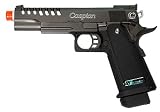 Caspian Arms WE Hi-Capa 5.1K Gas Blow Back Airsoft Pistol - Black