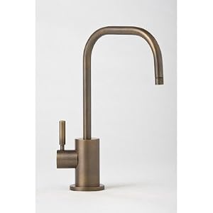 Fulton Cold Water Filtration Faucet with Lever Handle Finish: Distressed Antique Copper