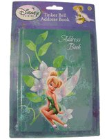 Disney Princess Tinker Bell Address Book - Hard Cover